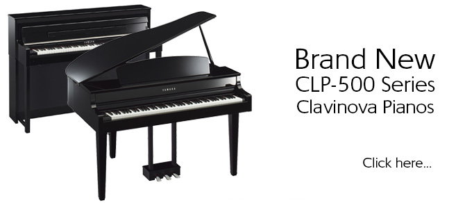 Brand New CLP-500 Series Pianos - Click here...